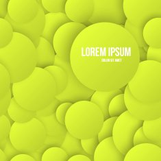 Abstract Seamless Circles Background Vector N2