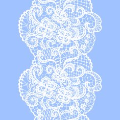 Lacy vintage trim N33