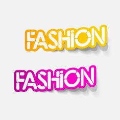 realistic design element fashion N9