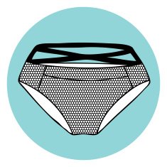 Lacy sexy vector panty N2