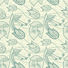 Flower lacy seamless background N22