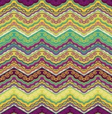 Seamless decorative zigzag pattern