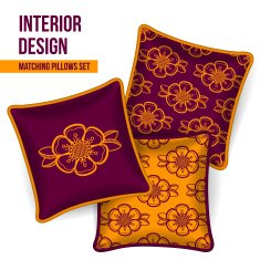 Set of decorative pillow N18