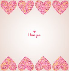 Figured hearts