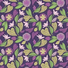 Romantic floral pattern
