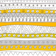 tribal pattern N284