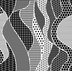 Lace vector fabric seamless pattern N24