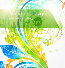Floral Retro Background for Vintage Design N38