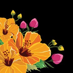 Floral Pattern N343