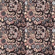 Mosaic vector seamless pattern N31