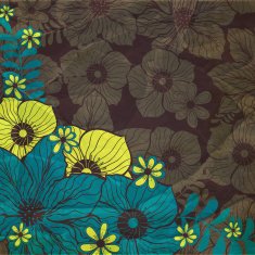 flower card and grungy background N2