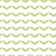 Green leaves chevron seamless pattern background