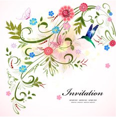 Vintage Invitation cards