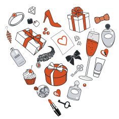 presents-for-women-in-heart-shape
