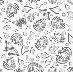 Seamless Floral Pattern N684