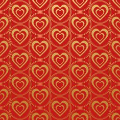 red wallpaper in old style N41