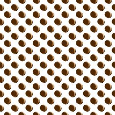 Seamless retro black and white polka dots background hamburger