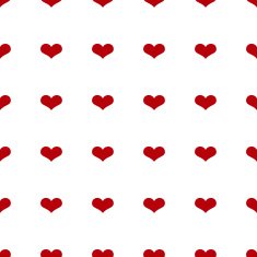 Simple seamless heart valentine background N4