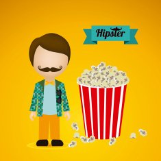 Hipster illustration N12