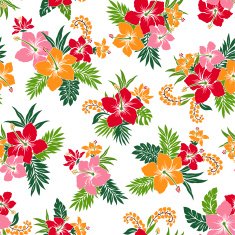 pattern of Hibiscus N14