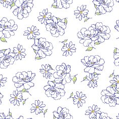 Floral Pattern N345