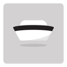Vector of nurse hat icon