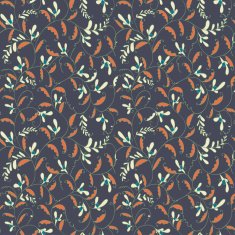 seamless line floral pattern N11