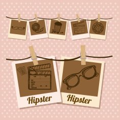 Hipster illustration N18