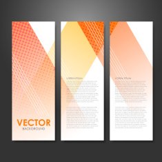 modern design advertising banner template