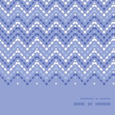 Vector purple drops chevron horizontal frame seamless pattern background