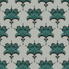 Vector seamless floral pattern N248
