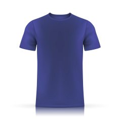 blue T-shirt template N3