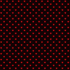 net pattern with hearts