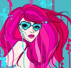 Girl in glasses N4