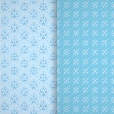Seamless texture set blue element