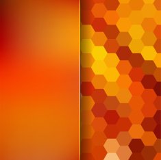 abstract background consisting of hexagons and matt glass N28