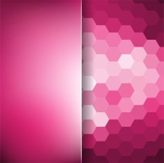 abstract background consisting of hexagons and matt glass N29