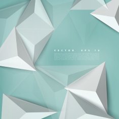 Vector background abstract polygon triangle N94