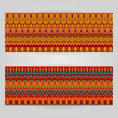 vector templates set with art ornamental theme N4