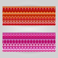vector templates set with art ornamental theme N5