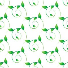Green leaves seamless background N11