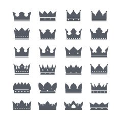 vector crowns