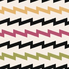 seamless colorful zig zag pattern