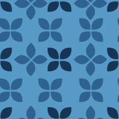 Nature seamless pattern of colored leaves Vector illustration N8