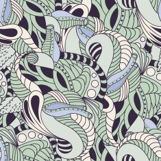 Soft color floral seamless pattern N2