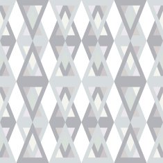 Seamless textured gray triangle pattern on white