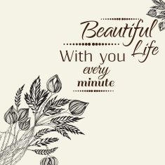 Floral ornate pattern N25