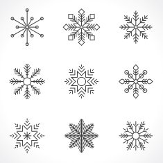 Snowflakes N14