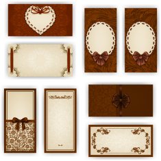 Elegant vector template for luxury invitation card N22