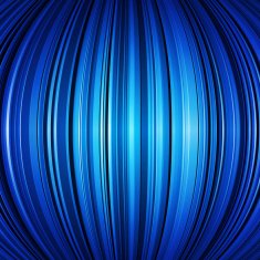 Abstract blue warped stripes background